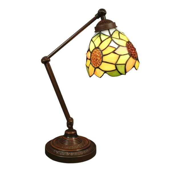 Lampe Tiffany de bureau style architecte